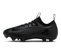 Nike Unisex Kids Zoom Vapor 16 Academy Fg/Mg Football Shoe, Black Black Deep Jungle, 1 UK
