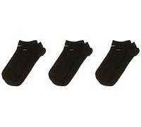 Nike Unisex Ltwt Ns 3Pr-Value 108 Socks, Black/White, L