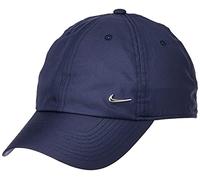 NIKE Unisex Metal Swoosh H86 Cap - Obsidian/Metallic Silver, One Size