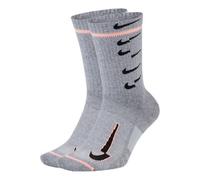 Nike Unisex Multiplier Crew Socks 1 Packs Grey Gray CK5672-050 M