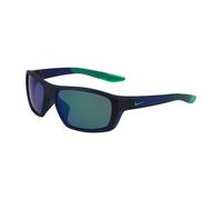 Nike Unisex NIKE BRAZEN BOOST M CT8178 451 Sunglasses Plastic Blue Green Squared Mirrored
