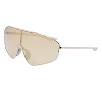 Nike Unisex NIKE ECHO SHIELD 2 IF0986X 015 Sunglasses Metal Silver Gold Mask Normal Mirror