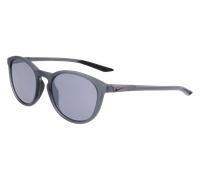 Nike Unisex NIKE EVOLUTION DZ7360 10 Sunglasses Plastic Grey opaque Silver Round Photochromatic