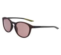 Nike Unisex NIKE EVOLUTION E DZ7361 220 Sunglasses Plastic Brown opaque Pink Round Photochromatic