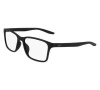 Nike NIKE 7117 001 Unisex Optical frames Eco Pet Black Squared Normal Photochromatic