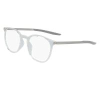 Nike Unisex Nike NIKE 7280 901 Optical frames Plastic Transparent Geometric Normal Photochromatic