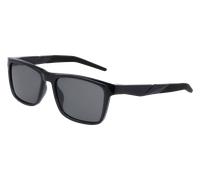 Nike Unisex NIKE RADEON 1 P FV2404 60 Sunglasses Plastic Black Squared Polarized Polarized