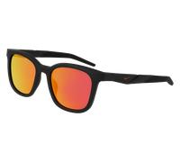 Nike Unisex NIKE RADEON 2 P FV2407 10 Sunglasses Plastic Black-opaque Red Squared Polarized Polarized
