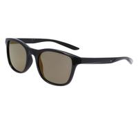 Nike Unisex NIKE REBELRY M DV6956 011 Sunglasses Plastic Black Gold Squared Mirrored