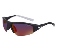 Nike Unisex NIKE SKYLON ACE 22 E DV2150 010 Sunglasses Plastic Black Red Squared Normal Shaded
