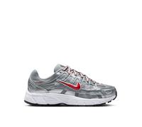 Nike Unisex P-6000 Retro Cushioning Trainers, Metallic Silver/Gym Red/Silver, Size 5 Older Metallic Silver/Gym Red/Silver