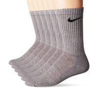 NIKE Unisex Performance Cushion Crew Socks with Bag (6 Pairs) Dark Gr