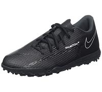 NIKE Unisex Phantom Gt2 Club Tf Sneaker, Black Summit White Bright Crimson, 7 UK