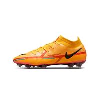 Nike Unisex Phantom GT2 Dynamic Fit Elite FgSoccer Shoes, Laser Orange Black Total Orange, 9 UK