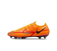 NIKE Unisex Phantom Gt2 Elite Fg Soccer shoes, Laser Orange Black Total Orange, 6 UK