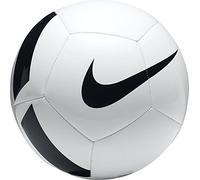 Nike Unisex' Pitch Team Soccer Ball, White/Black, 4