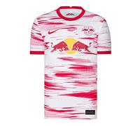 NIKE Unisex Rb Leipzig, 2021/22 Season, Game Equipment, Home Jersey, White/Global Red/Global Red, S UK