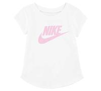 NIKE Unisex S6474591 Children's Short Sleeve T-Shirt, White, 24 Months EU