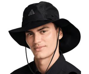 Nike Unisex Sf Apex Bucket Wb ACG Pkb Hat, Black/Reflective Silv, M