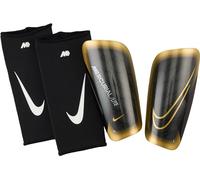 Nike Unisex Shin Pads Nk MERC Lite - Fa22, Black/Black/MTLC Gold Coin, DN3611-013, L