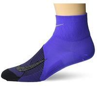 NIKE Unisex Spark Lightweight Ankle Socks, Rush Violet/Black, (9 UK) 10 US