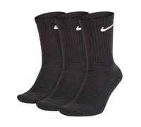 Nike Socks U NK EVERYDAY CUSH CREW 3PR – Unisex – Black/White – L