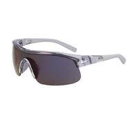 Nike Unisex Sunglasses, Shiny Wolf Grey/Blue Mirror, One Size