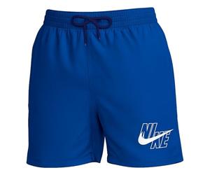 NIKE Unisex Swim Breaker Swim Logo 5" Volley Short Game Royal Swim Trunks