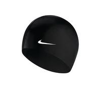 Nike Unisex Swimming Solid Cap, Black/White, Men Black/White