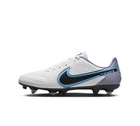 NIKE Unisex Tiempo Legend 9 Academy Sg-pro Ac Sneaker, White Black Baltic Blue Pink Blast, 7.5 UK