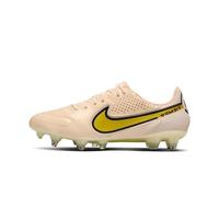 NIKE Unisex Time Legend 9 Elite Sg-pro Ac Football Shoes, Guava Ice Yellow Strike Sunset Glow, 7 UK