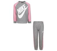 NIKE Unisex TRACK_SUIT, Gray Pink, 12 Months EU