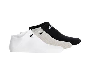Nike Unisex Trainer Socks, 3er Pack - Lightweight - No Show Trainers, Einfarbi