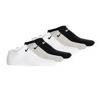 Nike Unisex Trainer Socks, 6er Pack - Lightweight - No Show Trainers, Einfarbi