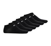 Nike Unisex Trainer Socks, 6er Pack - Lightweight - No Show Trainers, Einfarbi