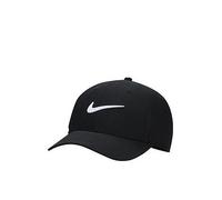 Nike Unisex Training Structured Swoosh Cap, Black/White, Size S, Men Black/White