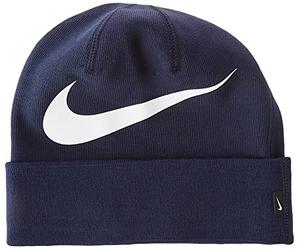 NIKE Unisex U Nk Beanie Gfa Team Hat, obsidian/(white), One Size UK