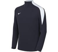 Nike FD7573-455 Maglia da Allenamento Dri-FIT Strike 24 T-Shirt Unisex Obsidian/Obsidian/White/White Size S