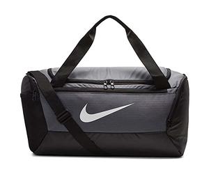Nike Unisex's Brasilia - 9.0 Duffel Bag (Small), Flint Grey/Black/White, One size
