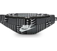 NIKE Unisex's Heritage Crossbody-Tasche (3 L) Bag (3L), Black and White, Talla única