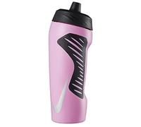 Nike Unisex's HyperFuel 18oz Drinks Bottle, Pink/White/Black, 18 oz
