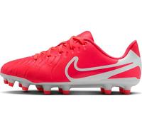 NIKE Unisex's Jr. Tiempo Legend 10 Club Mg Oxford Flat, Hot Lava White, 34 EU