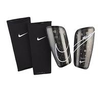 Nike Unisex's Mercurial Lite Football Shinguards, Black/Black/White, S