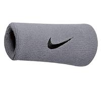 Nike Unisex's Swoosh Sweatband, Matte Silver/Black, One Size