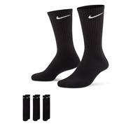 Nike Socks U NK EVERYDAY CUSH CREW 3PR – Unisex – Black/White – L