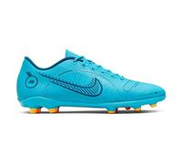 Nike Unisex_Adult Vapor 14 Club Fg/Mg Trainers, Chlorine Blue Laser Orange Navy, 10.5 UK