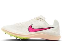 Nike Unisex's Zoom Rival Distance Running Shoe, Sail Fierce Pink Lt Lemon Twist, 9.5 UK