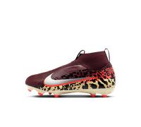 Nike United Jr. Mercurial Superfly 10 Academy Older Kids' Multi-Ground High-Top Football Boots - Red