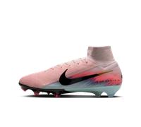 Nike United Mercurial Superfly 10 Elite Firm-Ground High-Top Football Boot - Pink 7