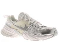NIKE Womens W V2k Run Sneaker, White Metallic Silver Platinum Tint, 7 UK